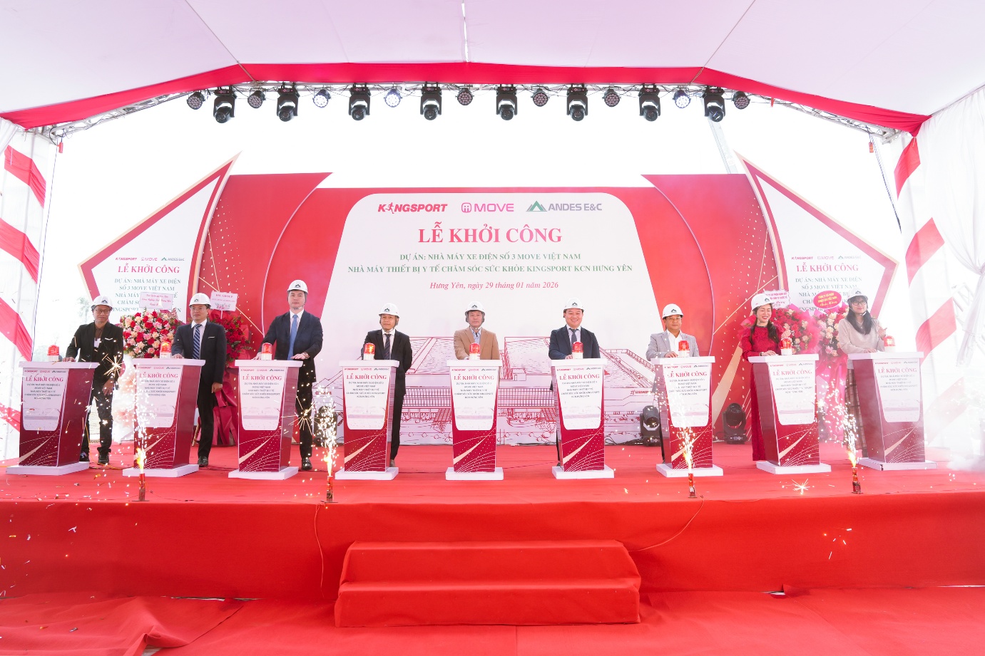 MOVE khởi công nhà máy xe điện số 3 cho cuộc đua công nghệ - Ảnh 1
