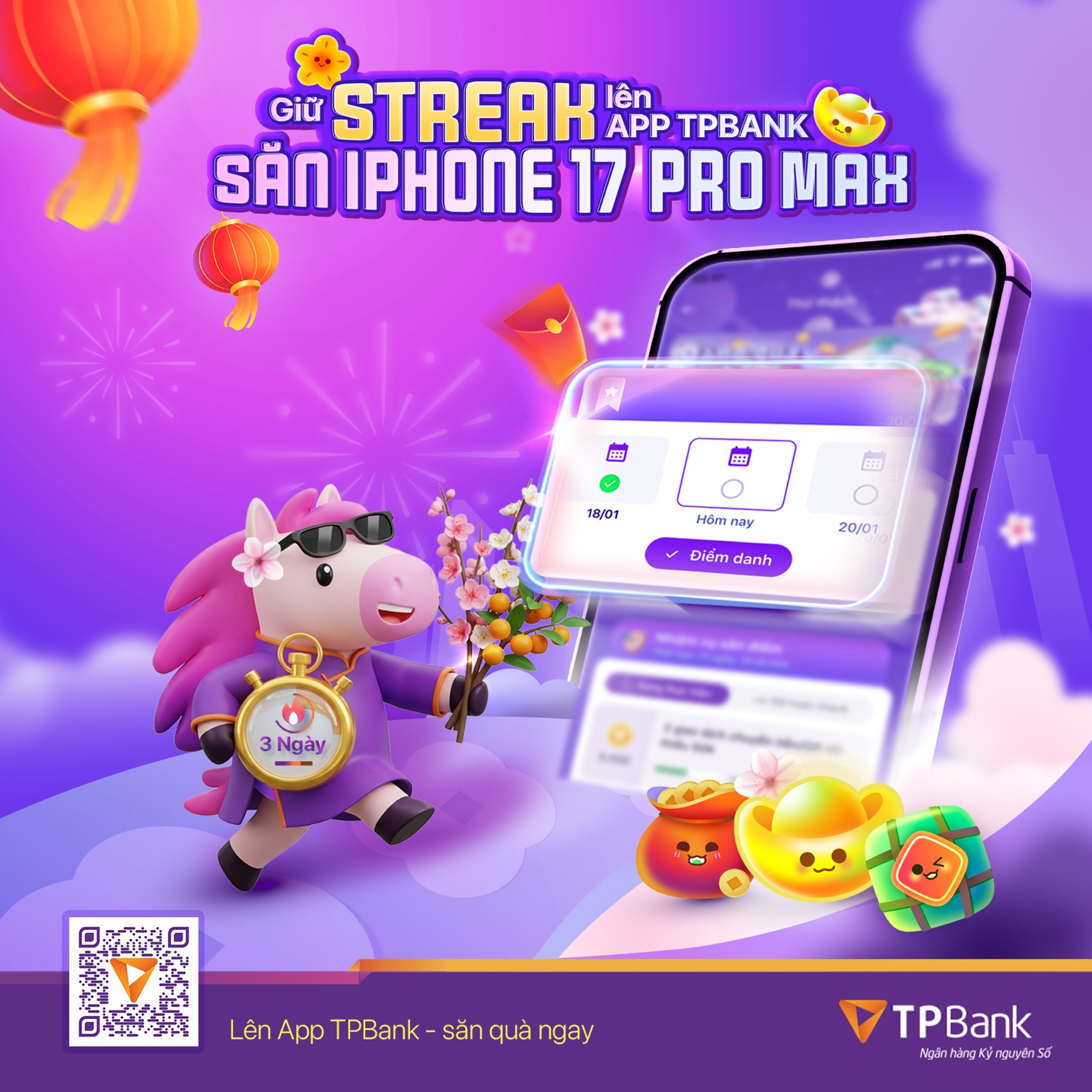 Mở App TPBank đón xuân, săn quà cùng game Tết - Ảnh 1