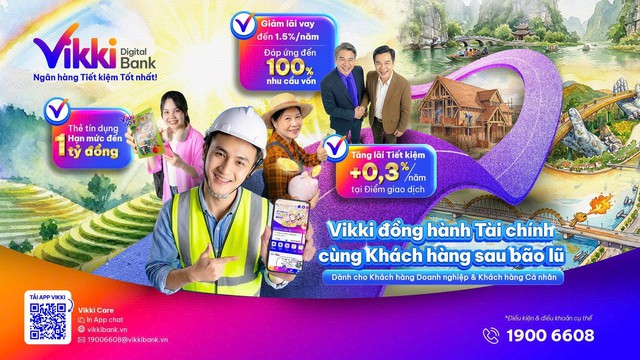 Vikki Bank tiếp tục triển khai gói tín dụng 10.000 tỷ đồng ngay đầu năm Bính Ngọ 2026 - Ảnh 1
