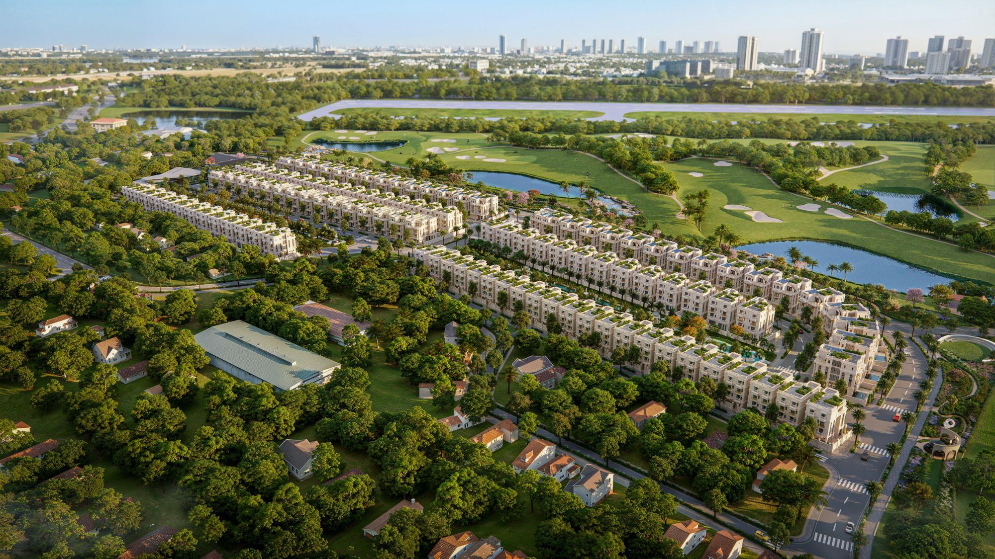 Long Biên Golf Villas - Chuẩn sống thượng lưu bên trục di sản sông Hồng - Ảnh 1