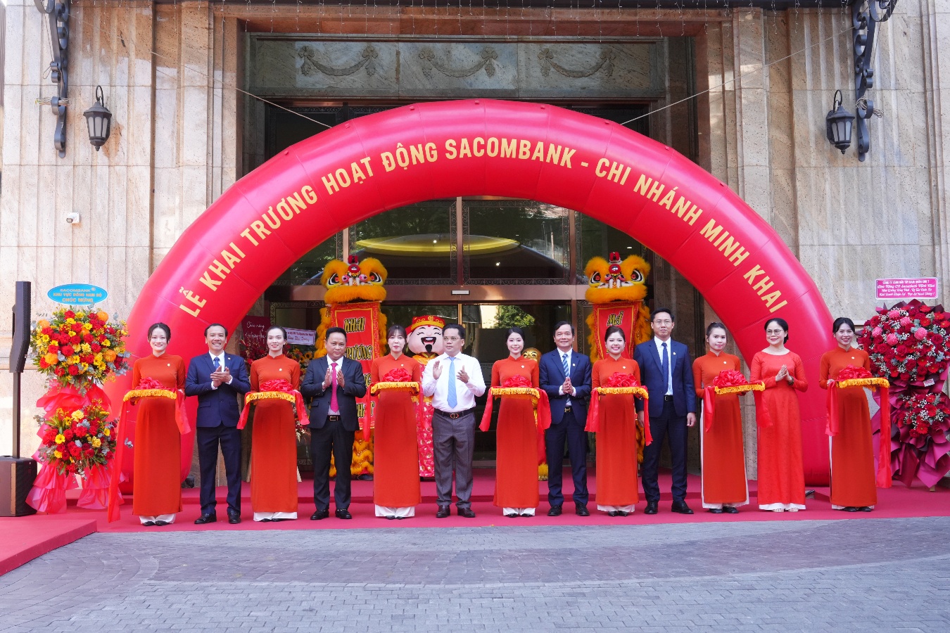 Sacombank khai trương Chi nhánh Minh Khai tăng kết nối tài chính tại trung tâm TP.HCM - Ảnh 1
