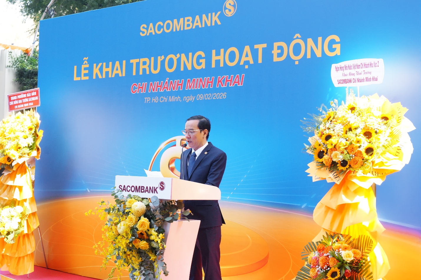 Sacombank khai trương Chi nhánh Minh Khai tăng kết nối tài chính tại trung tâm TP.HCM - Ảnh 3