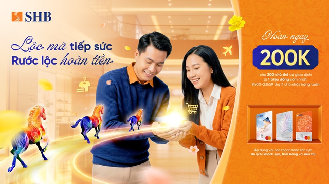 Khởi đầu năm mới, rinh ngay lộc lớn từ SHB với tổng giá trị quà tặng hơn 4,5 tỷ đồng - Ảnh 3