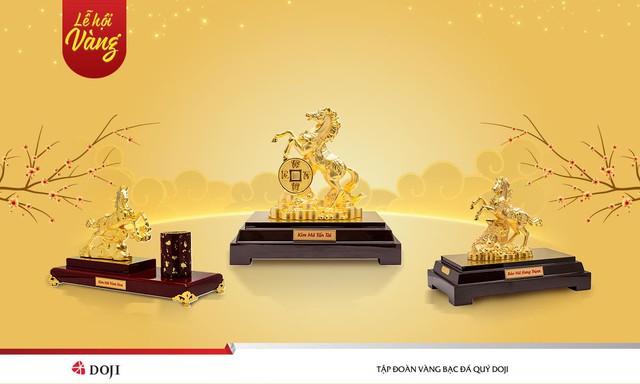 DOJI ra mắt BST vàng 24K Kim Mã mừng xuân Bính Ngọ 2026 - Ảnh 2
