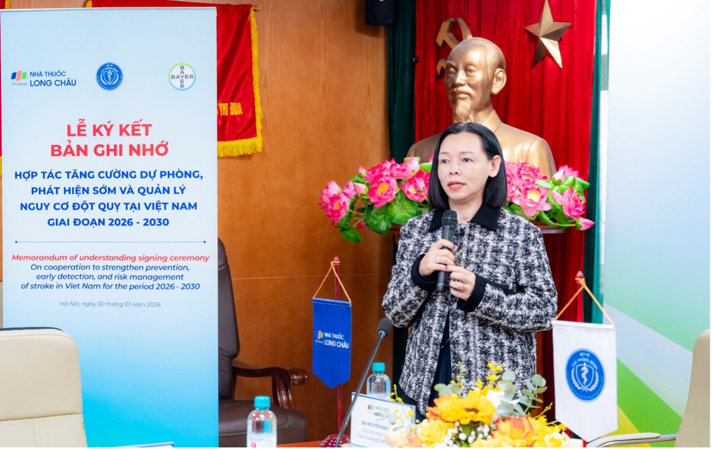 Long Châu, Bayer và Cục Phòng bệnh hợp tác công - tư chung tay phòng đột quỵ - Ảnh 3