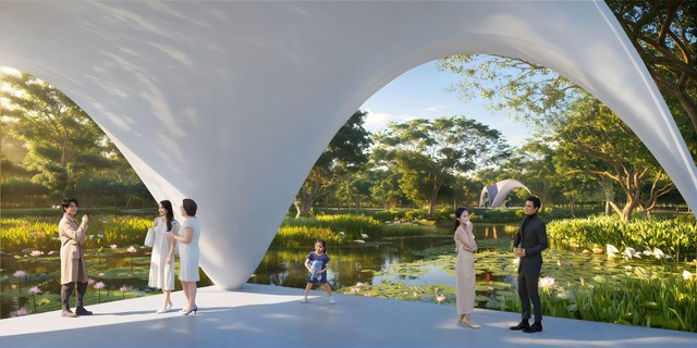 Tầm nhìn Panorama của The Onsen: Tuyệt cảnh đắt giá cho chủ nhân tinh hoa - Ảnh 4