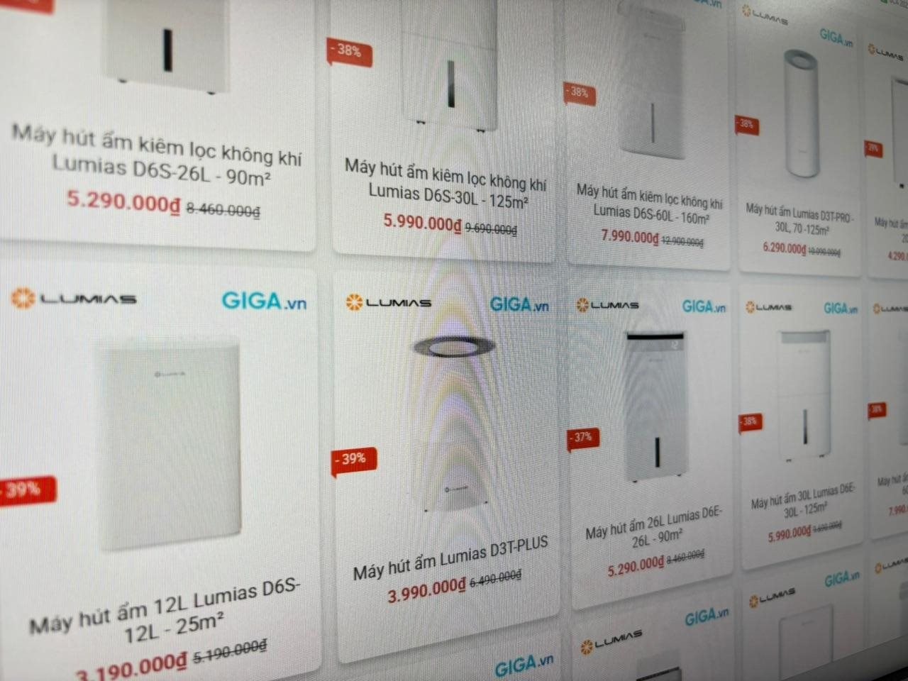 Miền Bắc bước vào cao điểm nồm ẩm, máy hút ẩm giá mềm lên ngôi - Ảnh 1