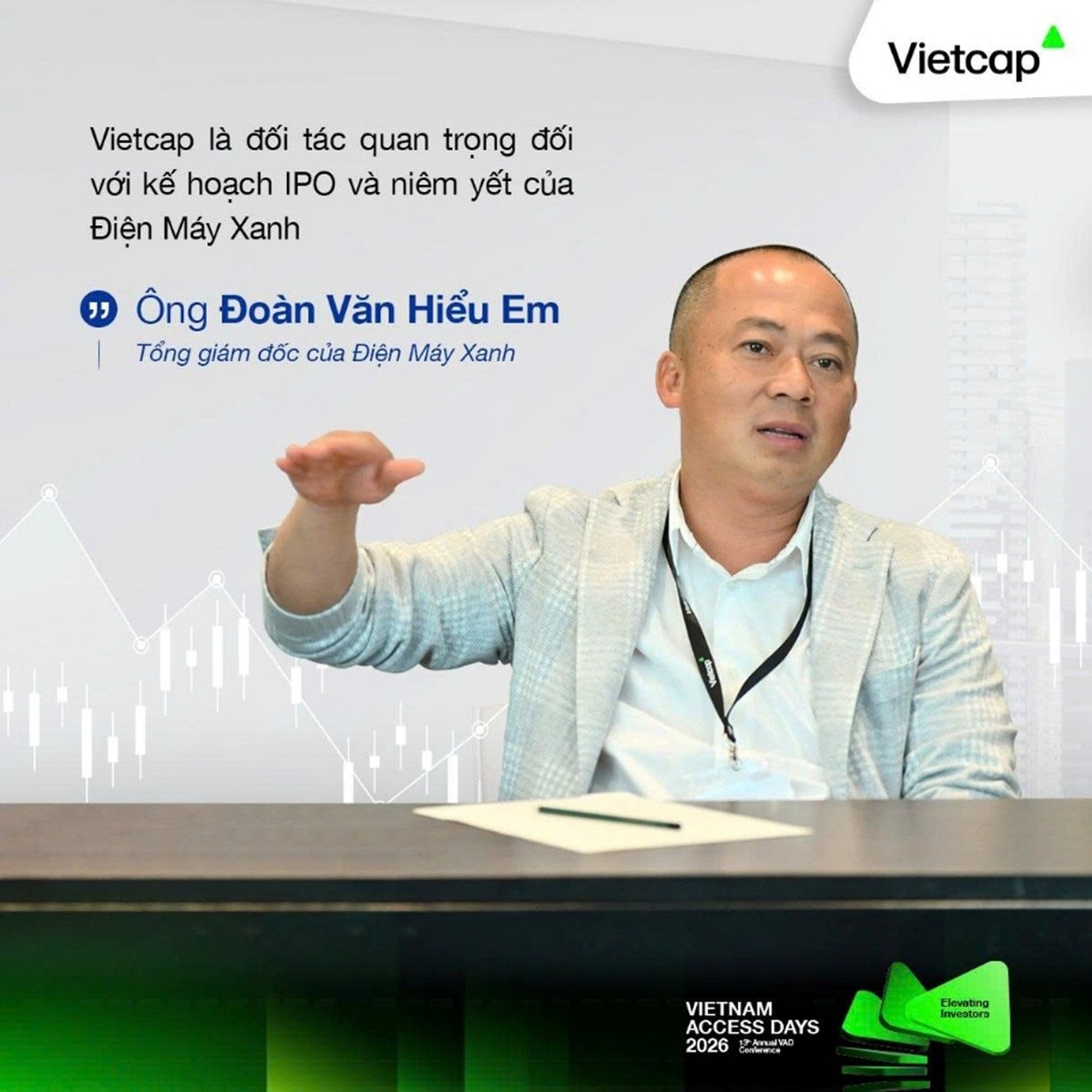 CEO Điện Máy Xanh hé lộ hành trình IPO 2026 - Ảnh 1