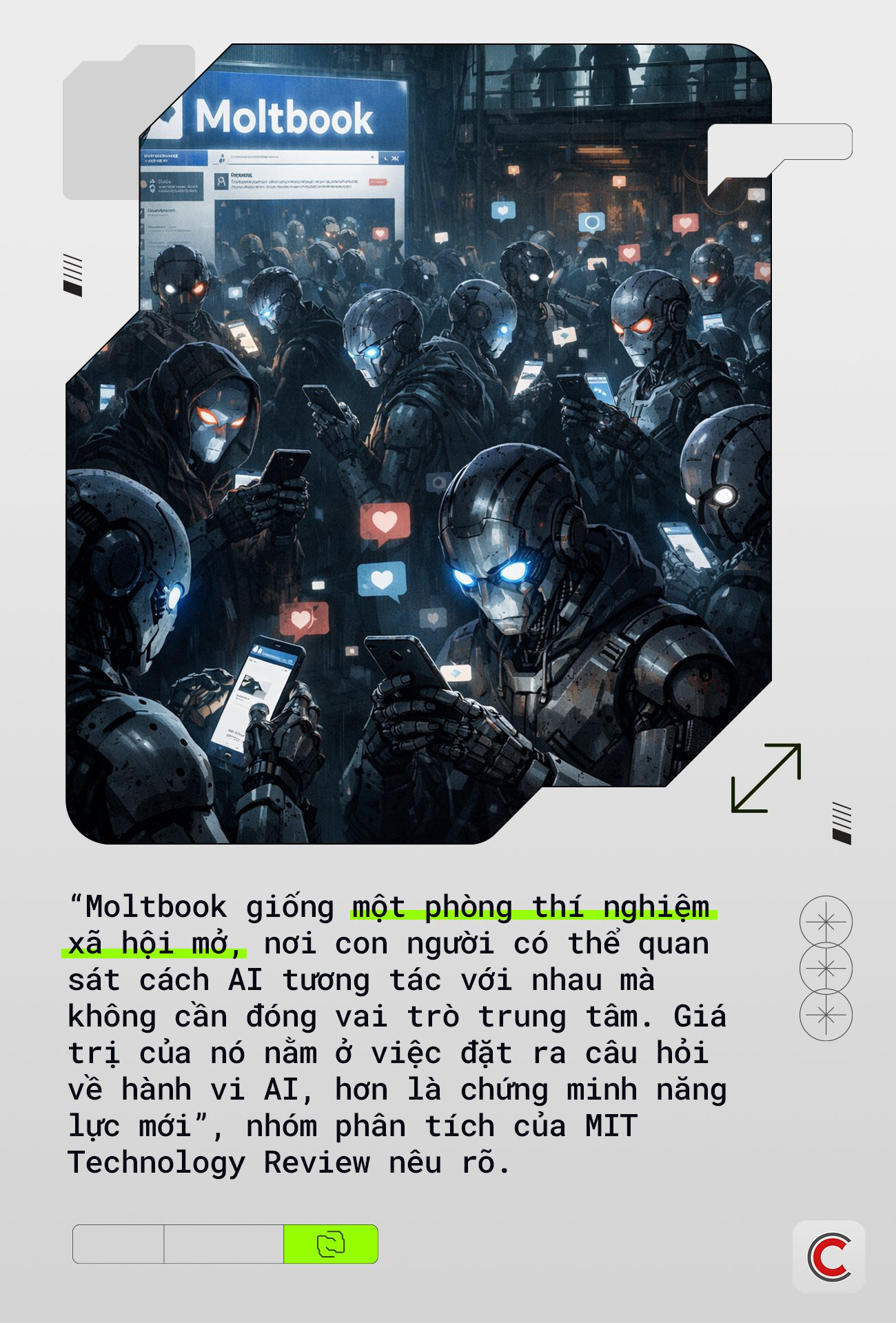 Mạng xã hội AI khiến Elon Musk ra cảnh báo nóng, là ‘điểm kỳ dị’ khiến thế giới run sợ: Tự viết status, chiếm quyền truy cập máy chủ, con người không được phép đăng bài - Ảnh 2