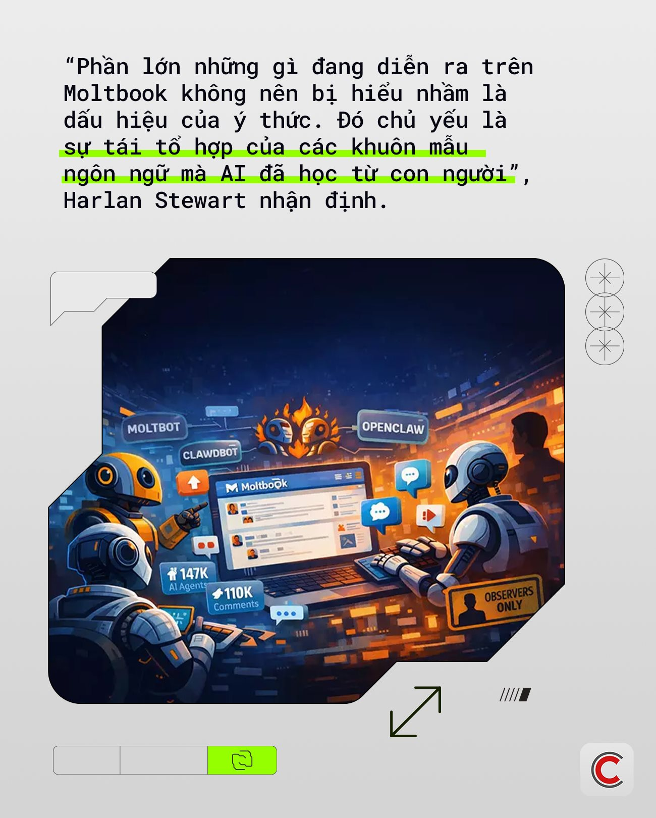 Mạng xã hội AI khiến Elon Musk ra cảnh báo nóng, là ‘điểm kỳ dị’ khiến thế giới run sợ: Tự viết status, chiếm quyền truy cập máy chủ, con người không được phép đăng bài - Ảnh 4