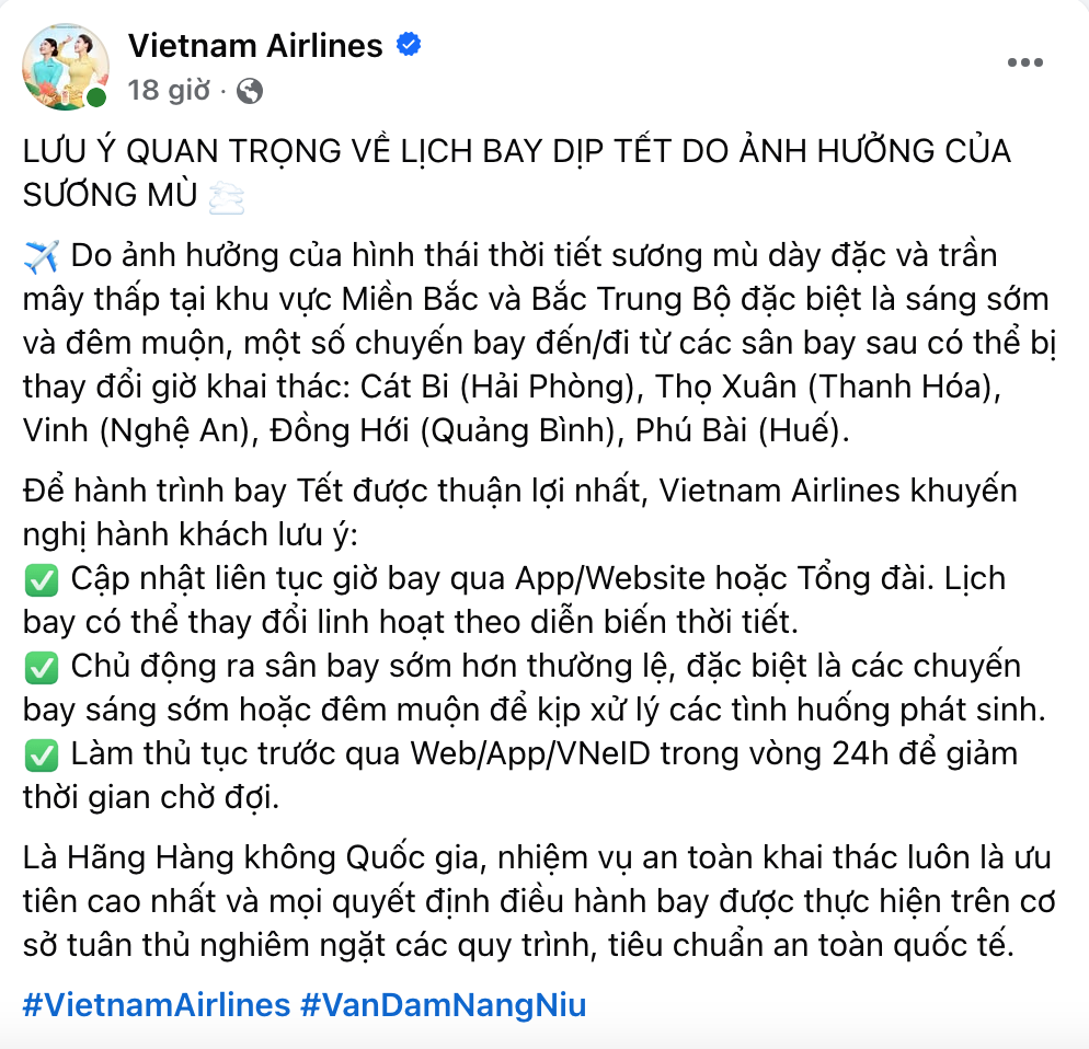 Vietnam Airlines cảnh báo khẩn tới hành khách bay Tết, thực hiện ngay nếu không muốn mất tiền oan - Ảnh 2