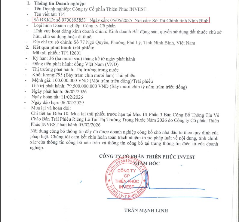 Doanh nghiệp bất động sản chưa đầy 1 tuổi huy động thành công 79,5 tỷ đồng trái phiếu - Ảnh 2