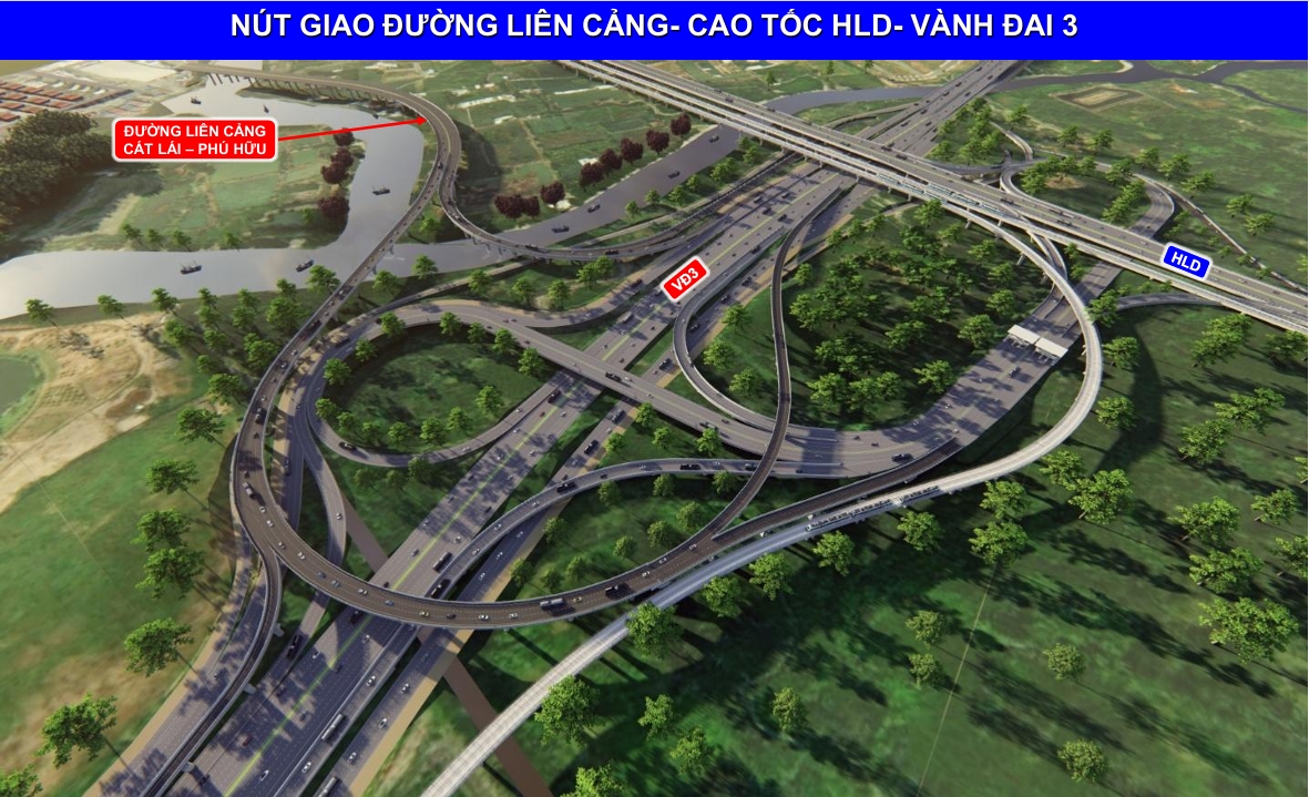 Phối cảnh trục đường liên cảng Cát Lái - Phú Hữu chuẩn bị khởi công năm 2026 - Ảnh 2