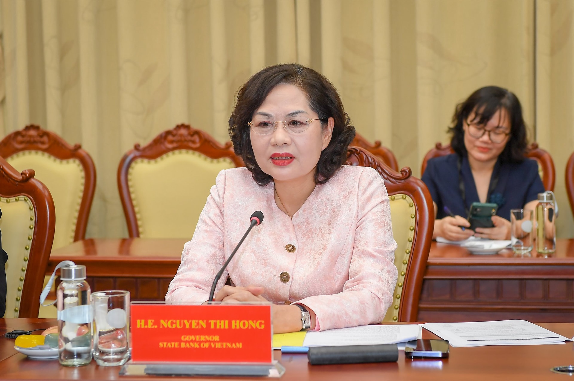 Thống đốc Nguyễn Thị Hồng cùng Chủ tịch Vietcombank, Agribank và nhiều nhân sự ngành Ngân hàng ứng cử đại biểu Quốc hội khóa XVI - Ảnh 1