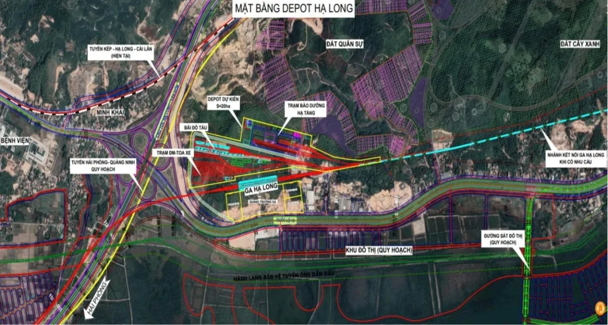 Đường sắt tốc độ cao 350km/h Hà Nội - Quảng Ninh chốt phương án tuyến - Ảnh 2