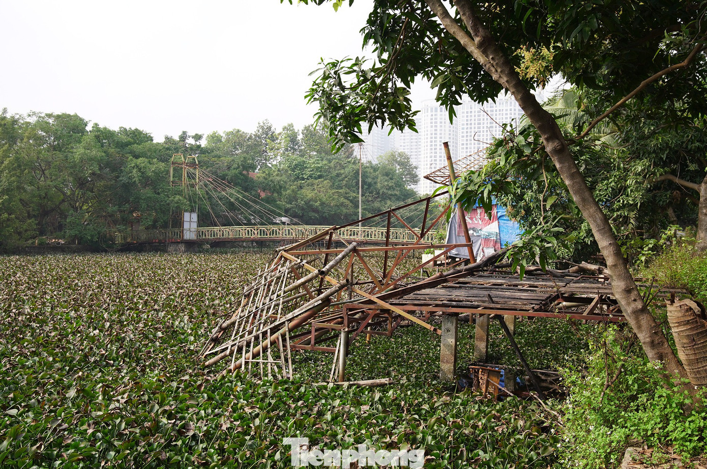 Khu sinh thái 15ha giữa Hà Nội bị bỏ hoang, hóa thành bãi rác, sân pickleball - Ảnh 12