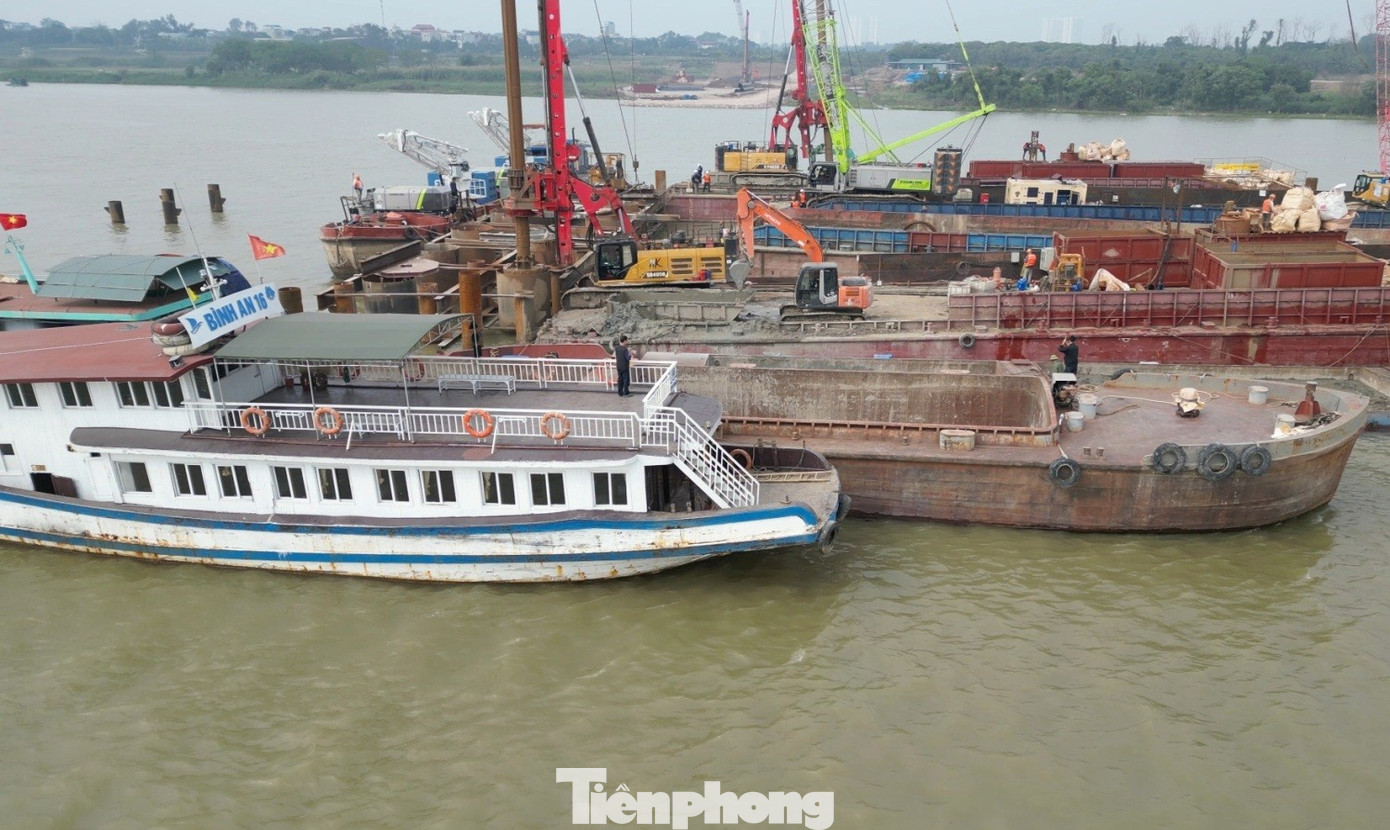 Hàng loạt công trình giao thông trọng điểm tại Hà Nội thi công xuyên Tết - Ảnh 4