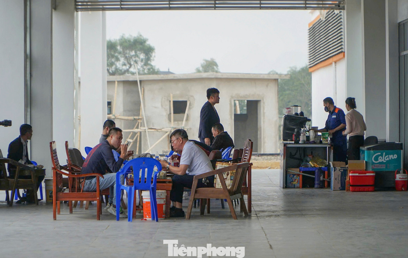 Khai thác tạm trạm dừng nghỉ trên cao tốc Bắc - Nam qua Thanh Hóa dịp Tết - Ảnh 7