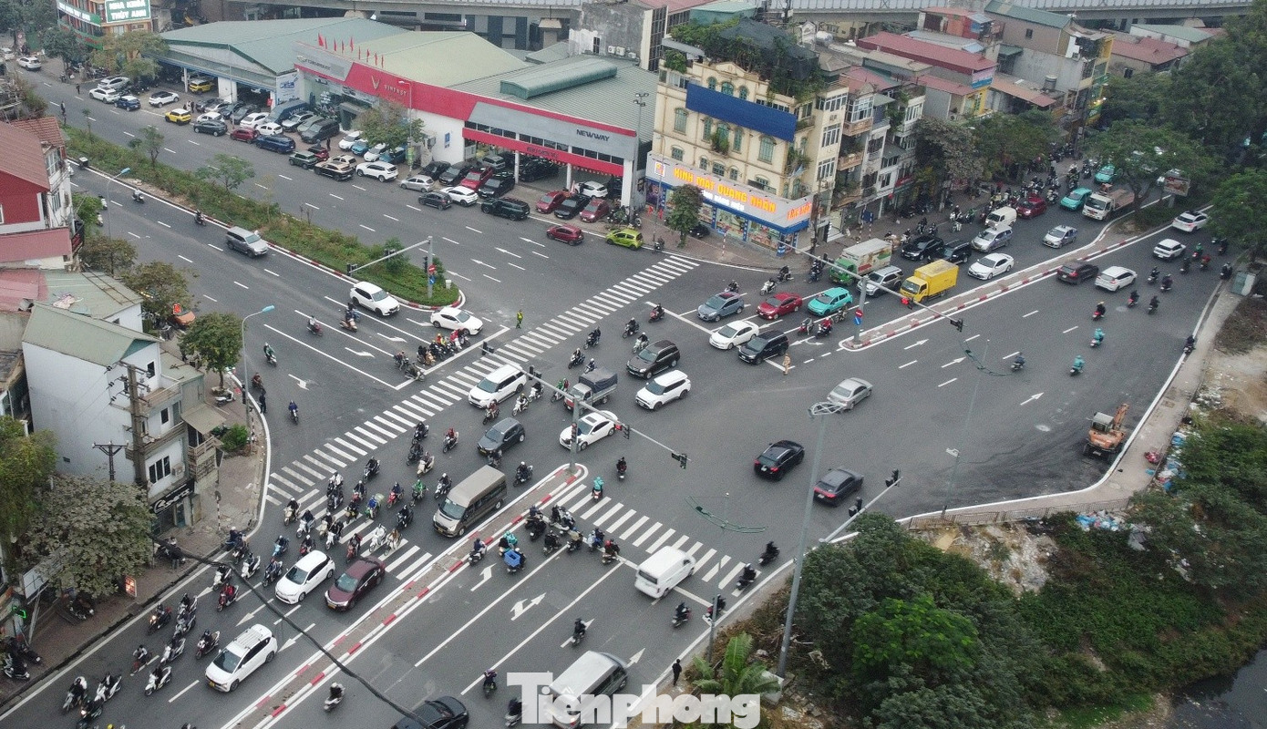 Giao thông ra sao tại 9 điểm vừa cải tạo, xử lý ùn tắc ở Hà Nội - Ảnh 2