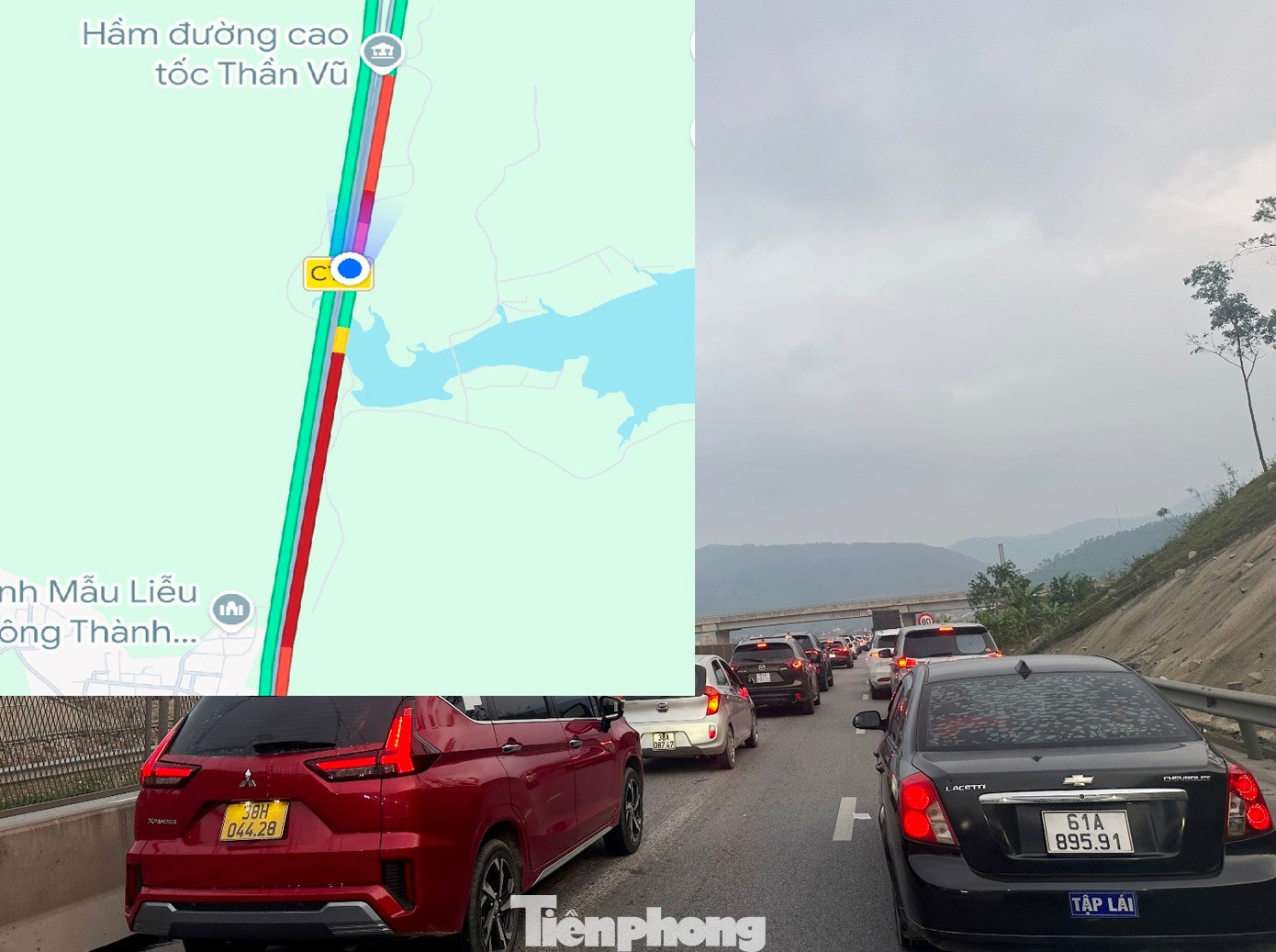 Cao tốc Bắc Nam qua hầm Thần Vũ ùn tắc liên tục - Ảnh 3