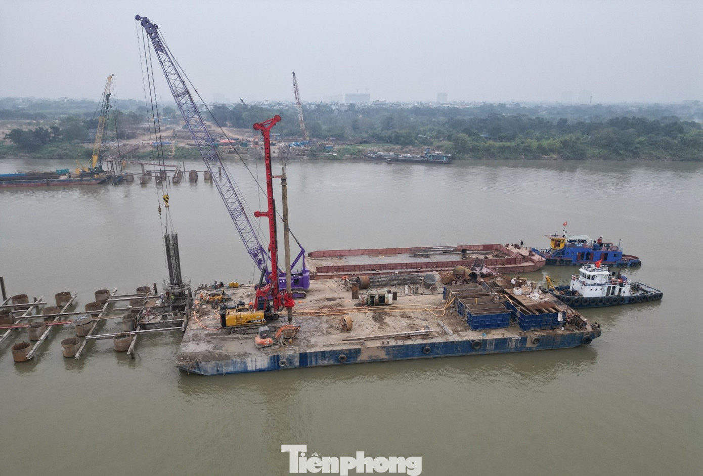 Nguyên nhân trụ vượt sông phía nội thành của dự án cầu Trần Hưng Đạo chưa thể thi công? - Ảnh 4