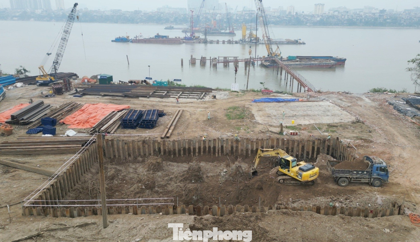 Nguyên nhân trụ vượt sông phía nội thành của dự án cầu Trần Hưng Đạo chưa thể thi công? - Ảnh 8