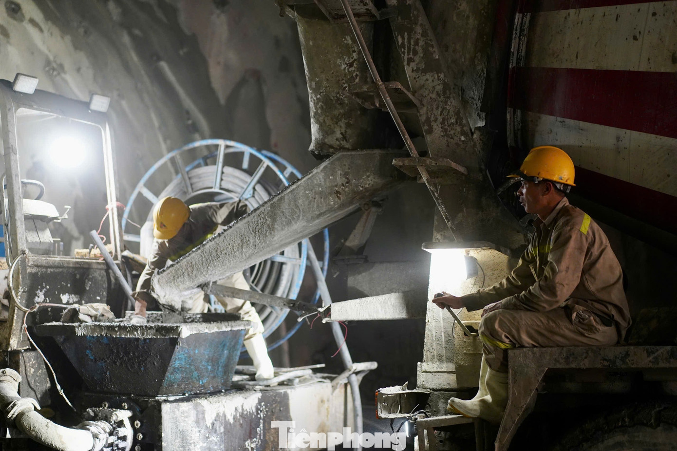 Toàn cảnh công trường mở rộng cao tốc Nội Bài – Lào Cai sau kỳ nghỉ Tết - Ảnh 7