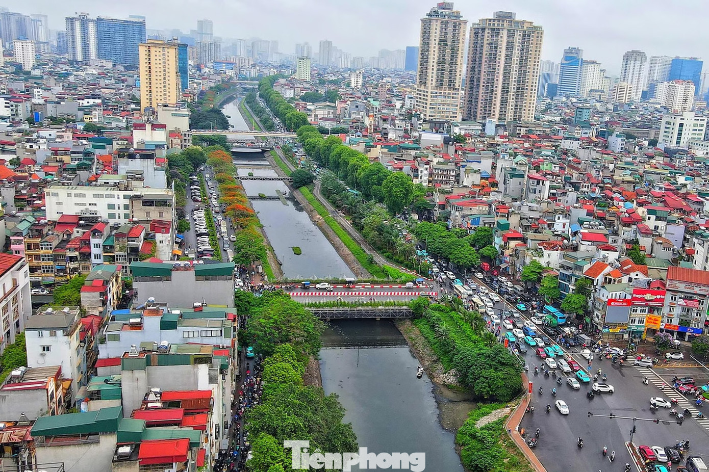 Hiện trạng Vành đai 2 đoạn Ngã Tư Sở – Cầu Giấy trước đề xuất mở rộng - Ảnh 1