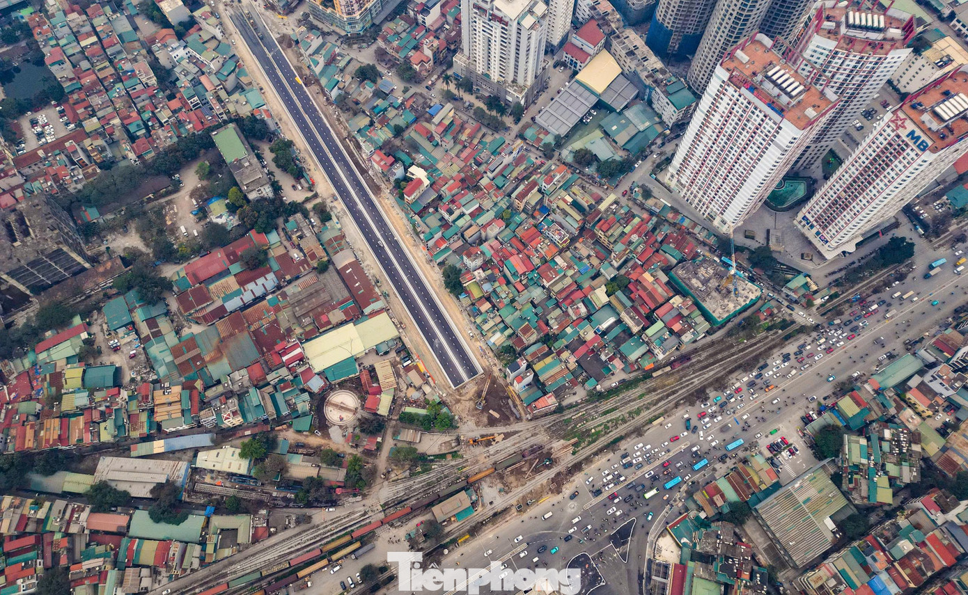 Cận cảnh hầm chui 778 tỷ 'giải cứu' điểm đen ùn tắc Giải Phóng - Ảnh 3