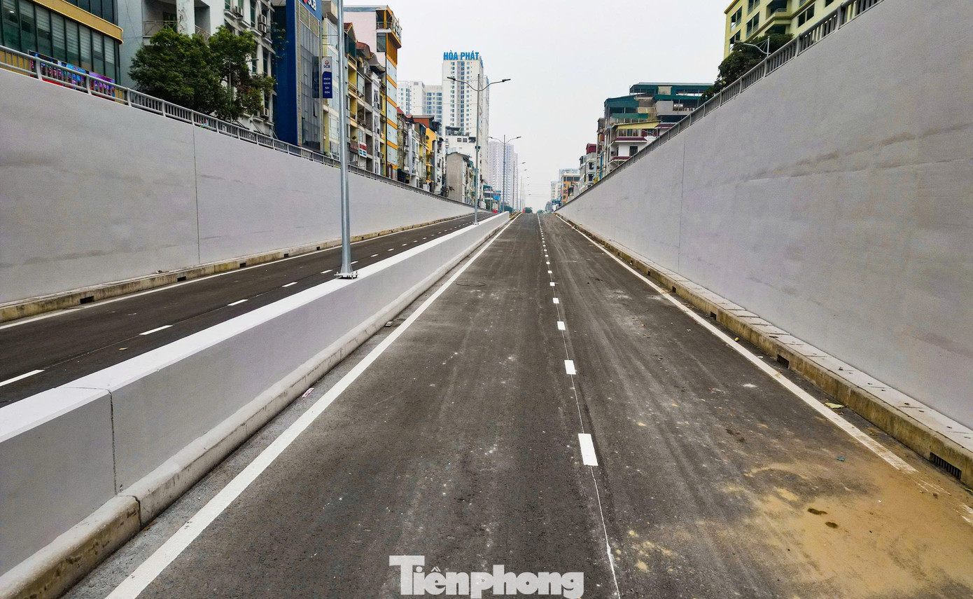 Cận cảnh hầm chui 778 tỷ 'giải cứu' điểm đen ùn tắc Giải Phóng - Ảnh 5