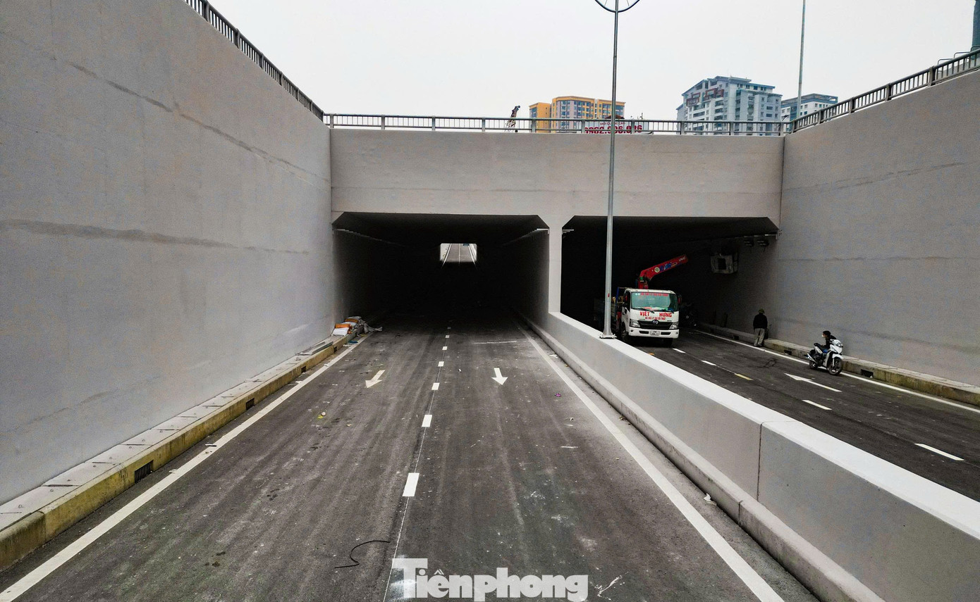 Cận cảnh hầm chui 778 tỷ 'giải cứu' điểm đen ùn tắc Giải Phóng - Ảnh 6