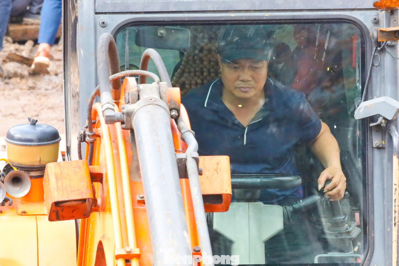 Trên công trường thi công bể nước ngầm chống ngập ở trung tâm Hà Nội - Ảnh 8