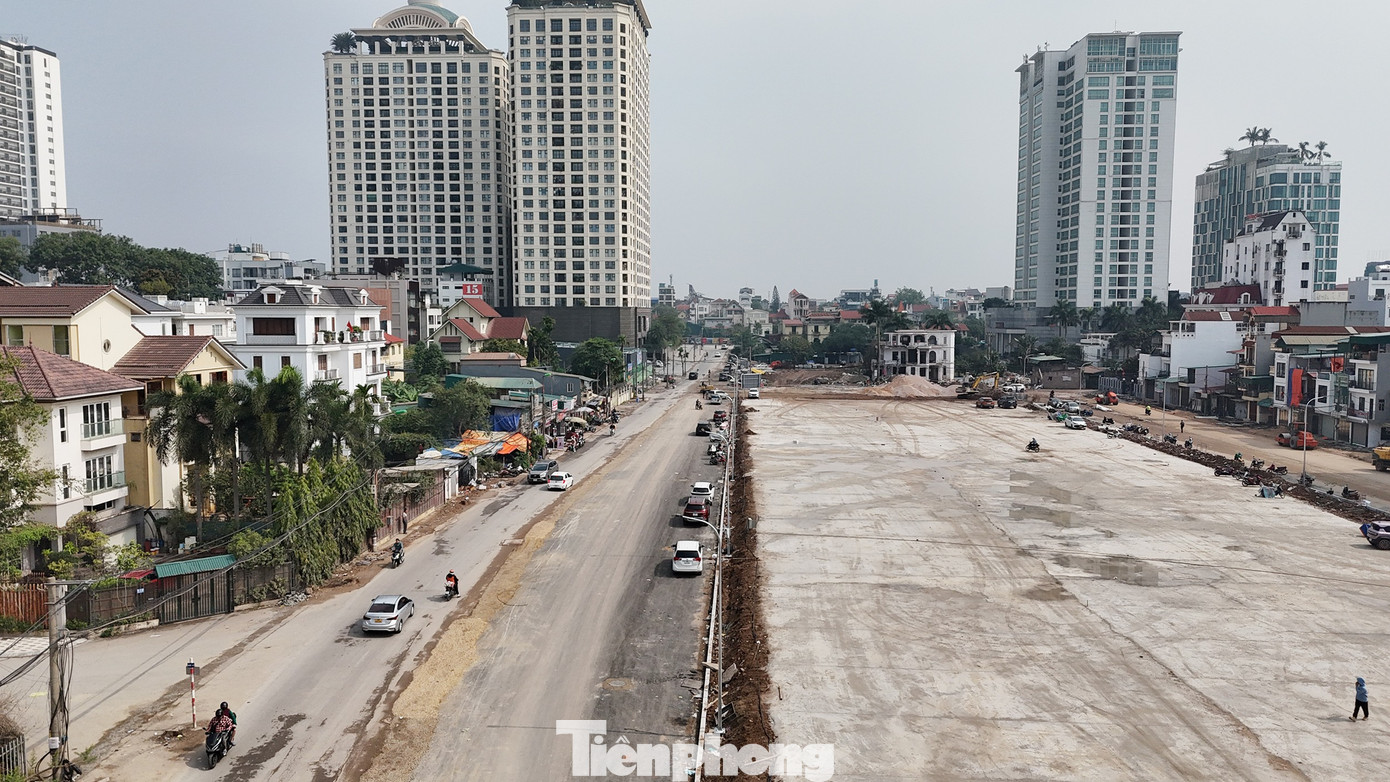 Tuyến đường rộng 90 m đi ra hồ Tây thành hình - Ảnh 1