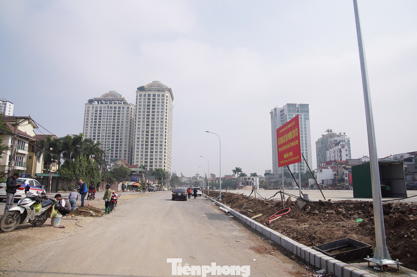 Tuyến đường rộng 90 m đi ra hồ Tây thành hình - Ảnh 5