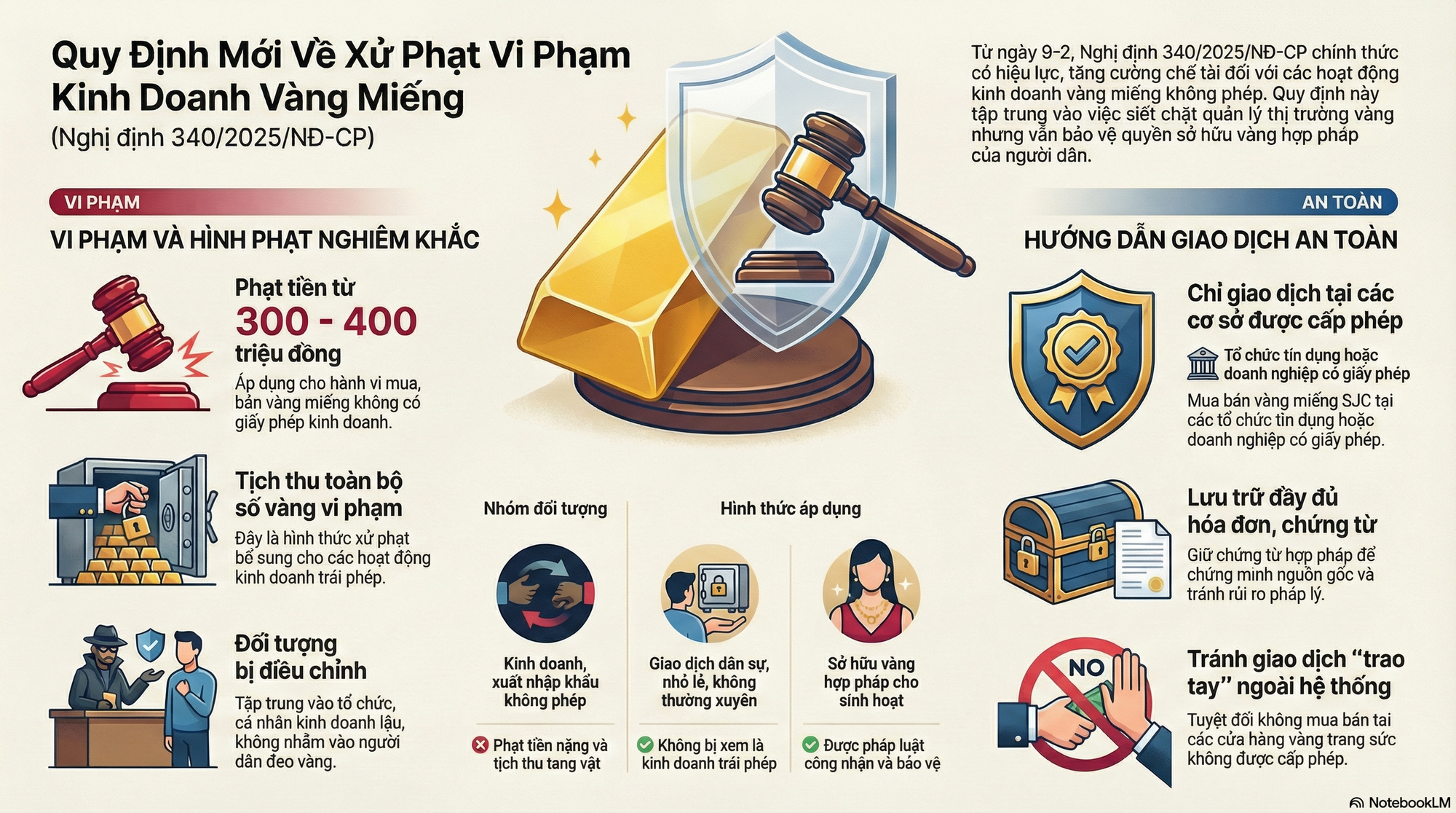 Từ hôm nay 9-2, những vi phạm nào sẽ bị tịch thu vàng? - Ảnh 2