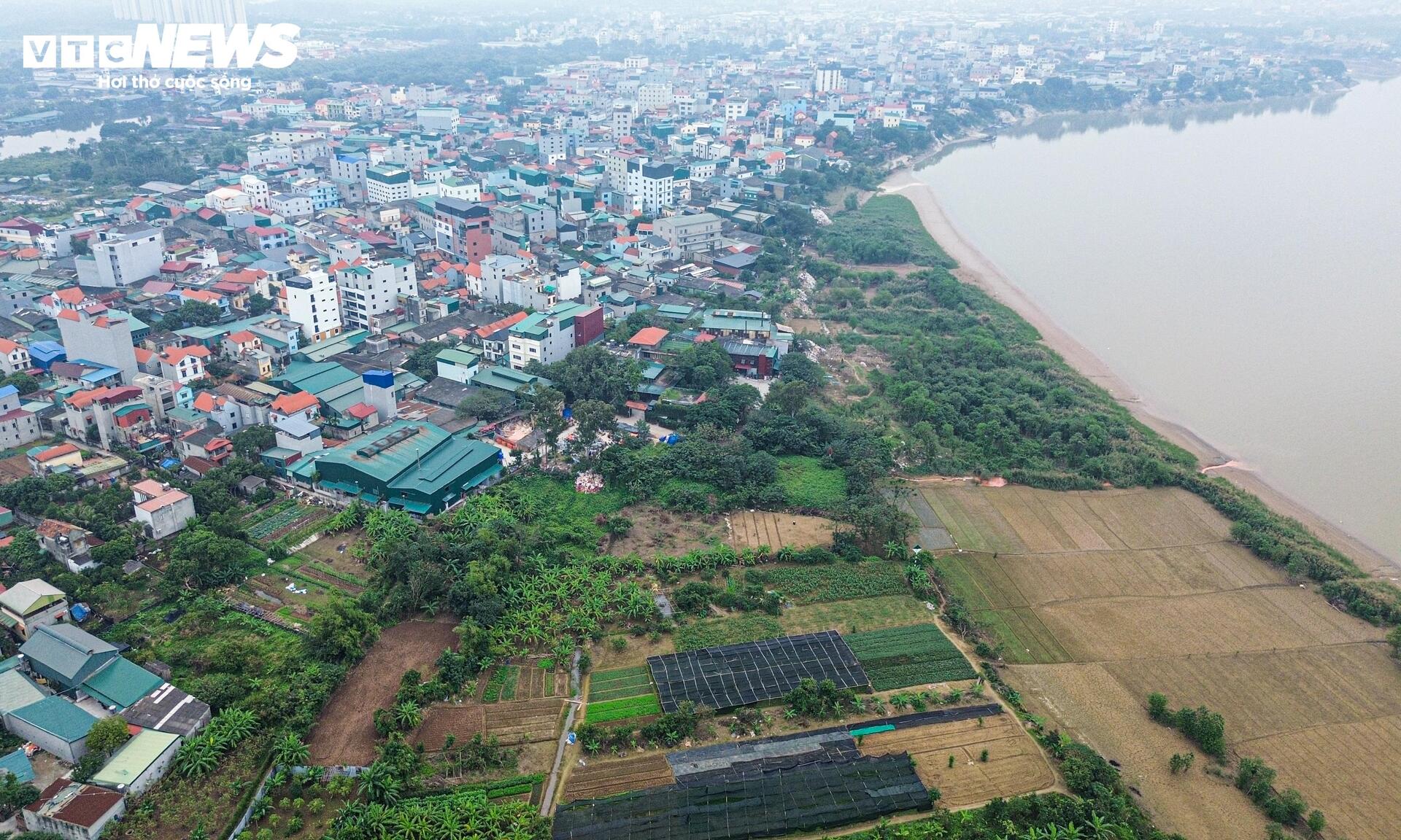 Cận cảnh 2 vị trí dự kiến xây hầm đường bộ qua sông Hồng - Ảnh 3