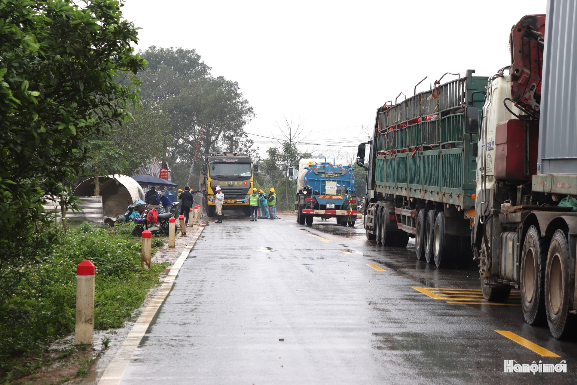 Cận cảnh công trường đại dự án Khu đô thị thể thao Olympic - Ảnh 1