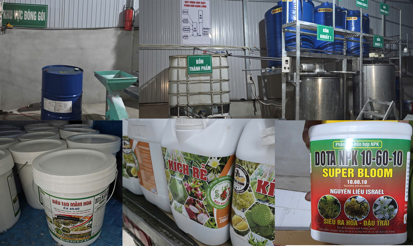 Công an phát hiện Công ty Ba Con Sư Tử sản xuất phân bón giả - Ảnh 1