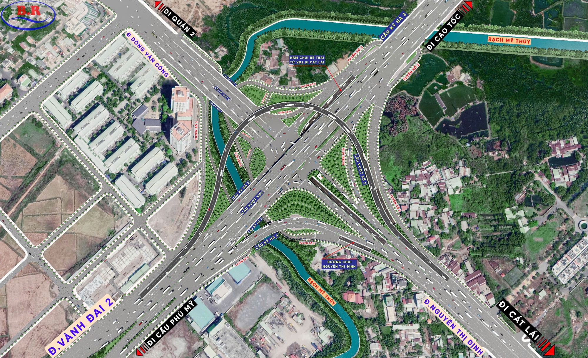 Nút giao Mỹ Thủy: Dự án trọng điểm TPHCM kéo dài đến 2026 - Ảnh 2