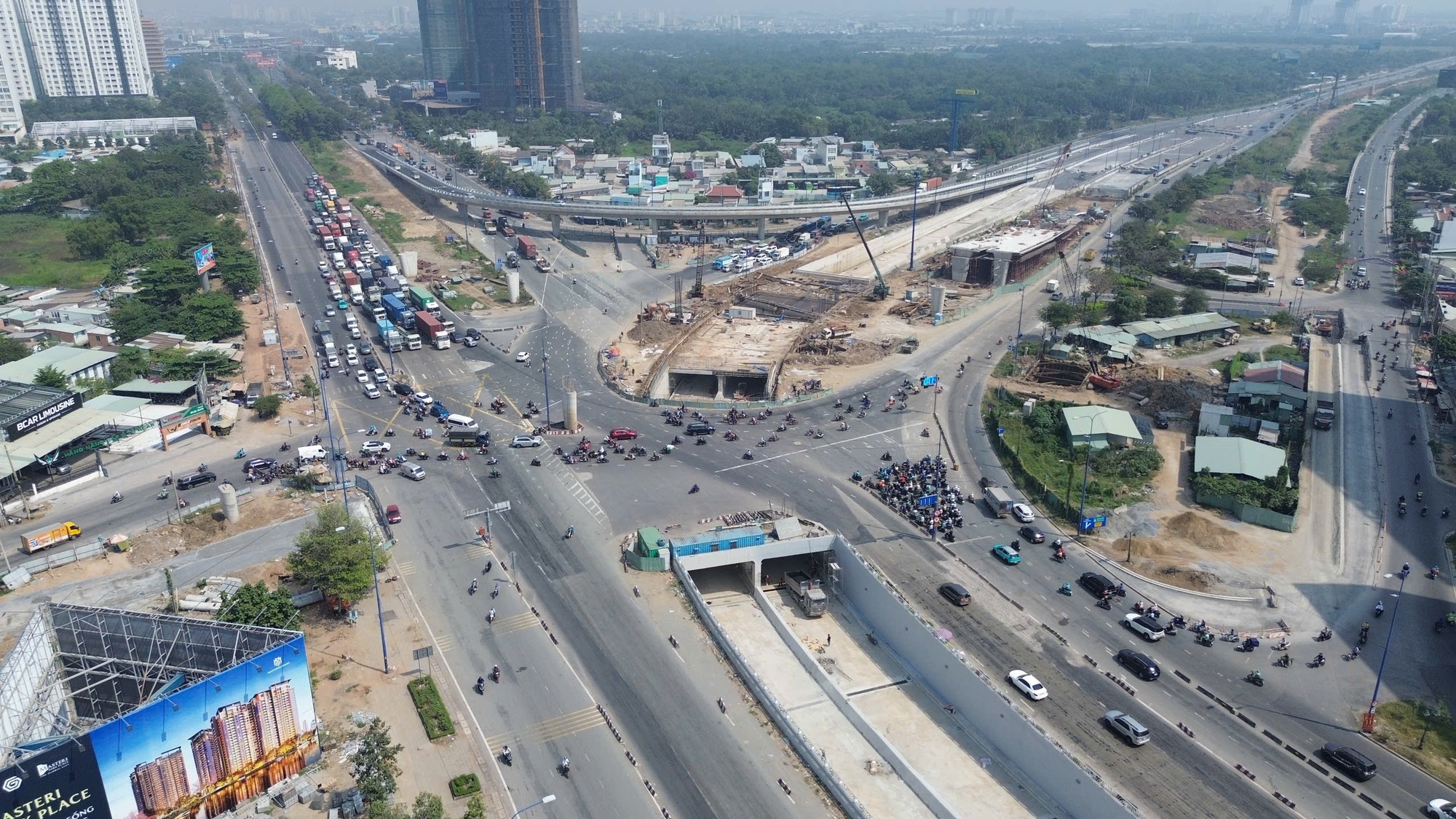 Ngày mai thông xe hầm chui HC1-02 tại nút giao An Phú - Ảnh 7
