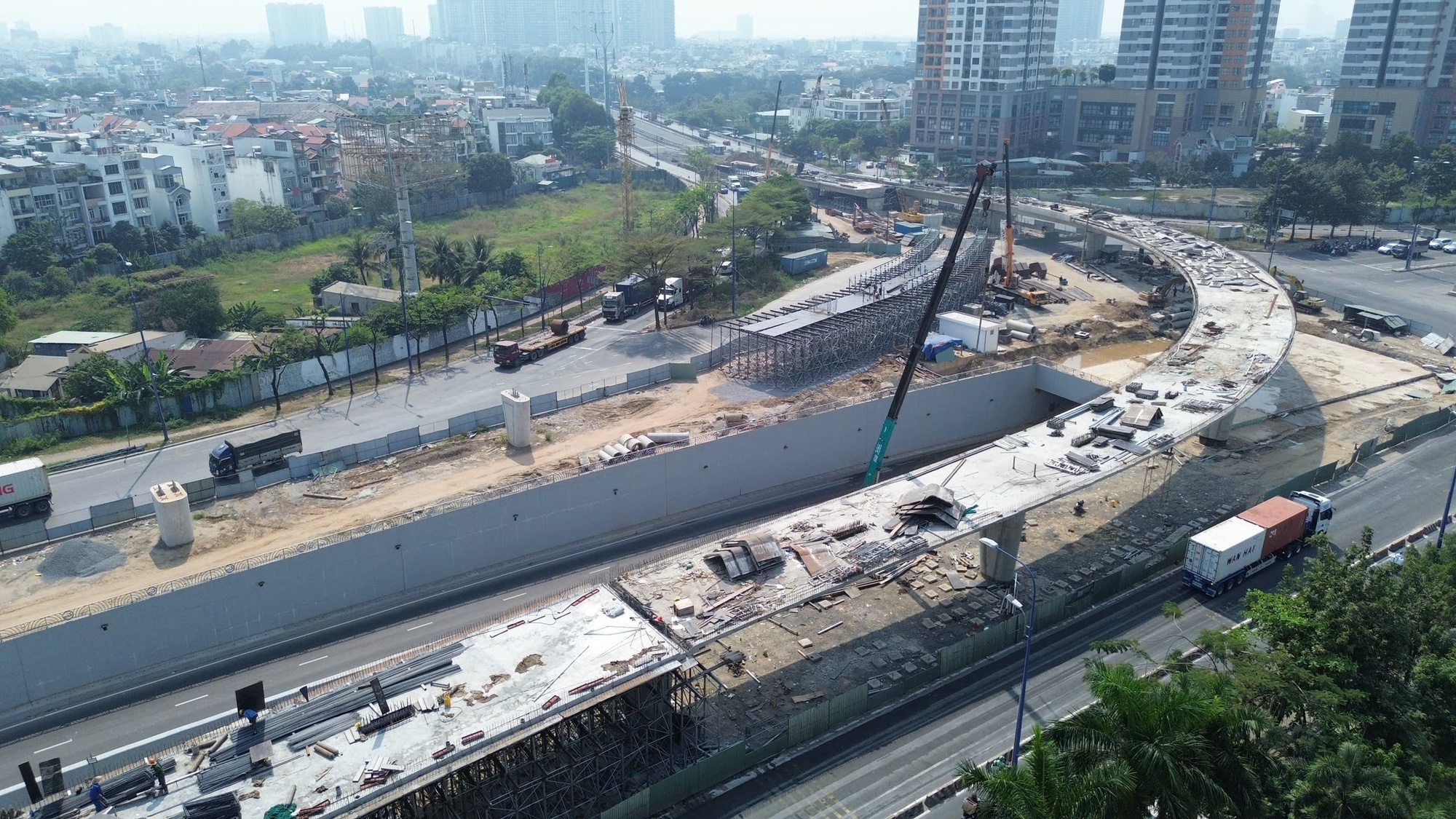 Ngày mai thông xe hầm chui HC1-02 tại nút giao An Phú - Ảnh 4