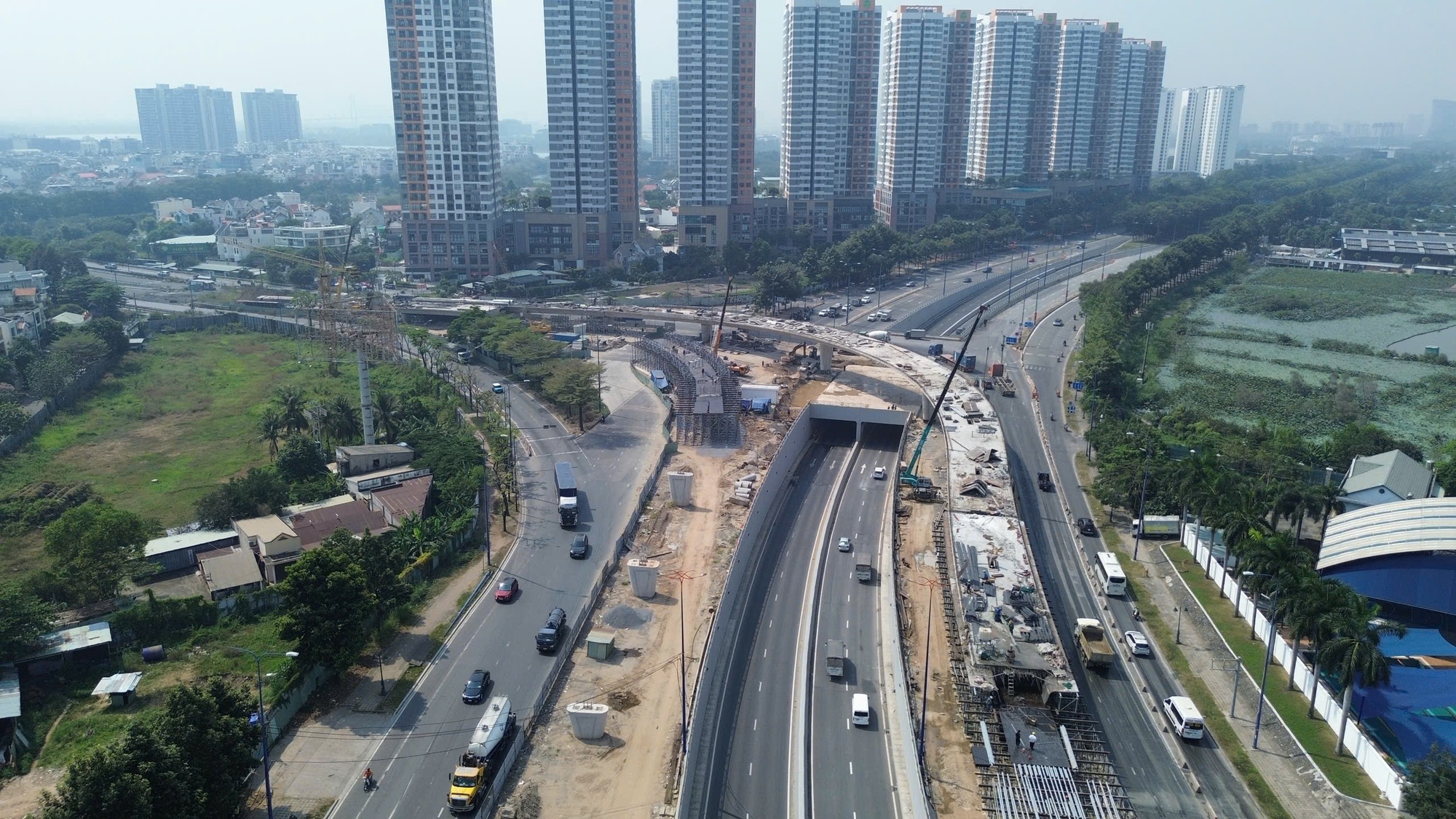 Ngày mai thông xe hầm chui HC1-02 tại nút giao An Phú - Ảnh 8