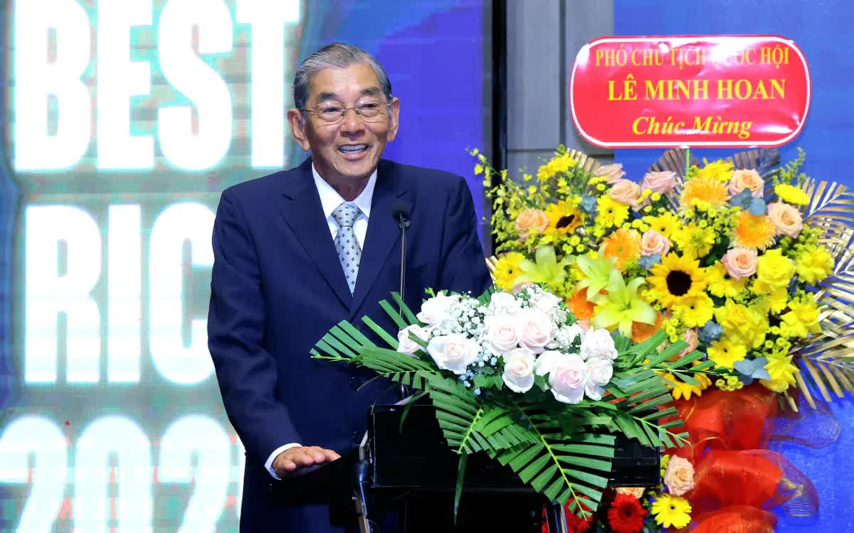 Gạo Việt Nam tiếp tục được trao cúp “Gạo ngon nhất thế giới” - Ảnh 1