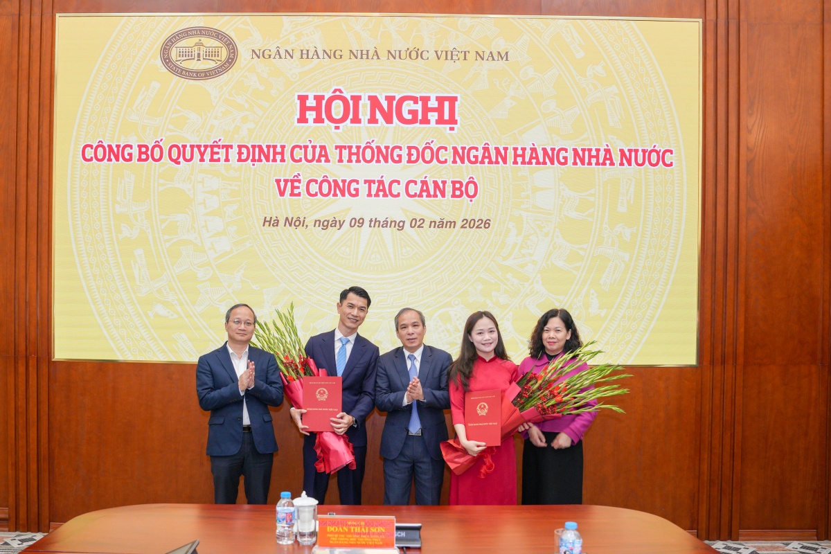Ngân hàng Nhà nước bổ nhiệm nhiều nhân sự cấp cao - Ảnh 1