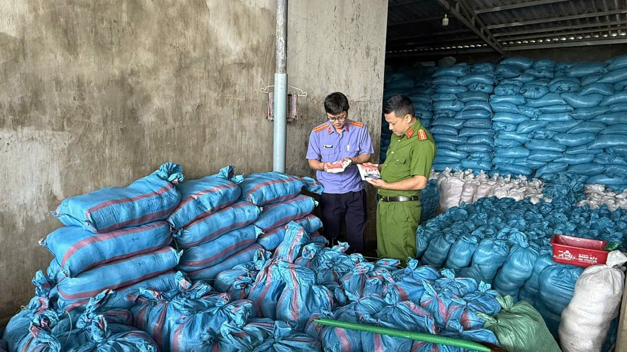 Khởi tố giám đốc sản xuất hàng ngàn tấn muối i ốt giả bán ra thị trường - Ảnh 1