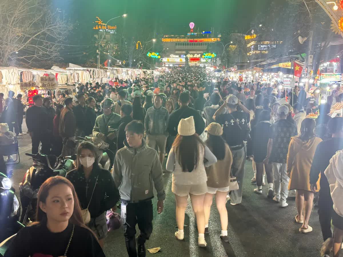 Lâm Đồng: Doanh thu du lịch chạm mốc 2.000 tỷ đồng dịp Tết Bính Ngọ 2026 - Ảnh 2