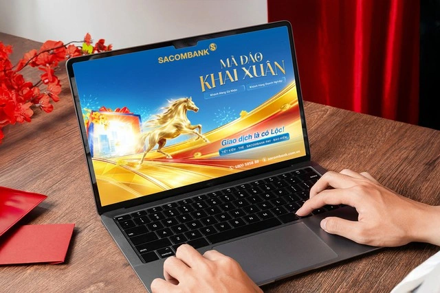 Ưu đãi lộc xuân mừng năm mới từ SACOMBANK - Ảnh 1