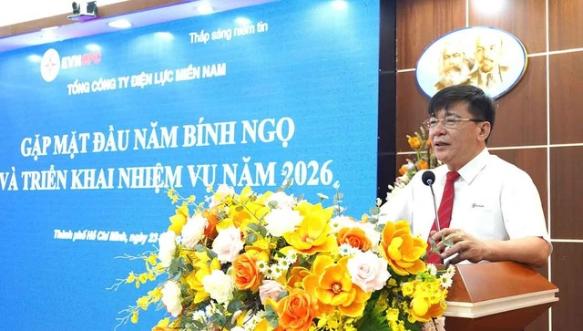 EVNSPC triển khai nhiệm vụ ngay sau kỳ nghỉ tết Nguyên đán 2026 - Ảnh 1
