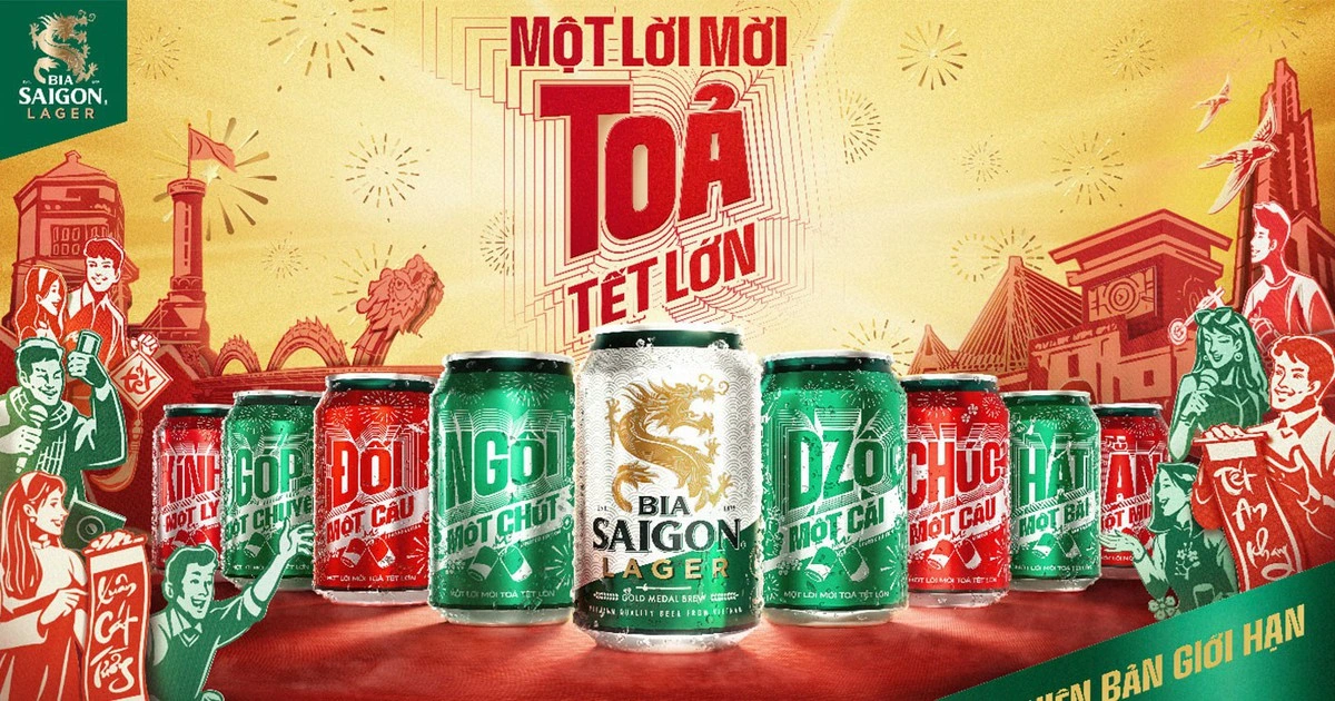 Thử thách sáng tạo ‘Một Lời Mời, Tỏa Tết Lớn’ của Bia Saigon gắn kết cả nước