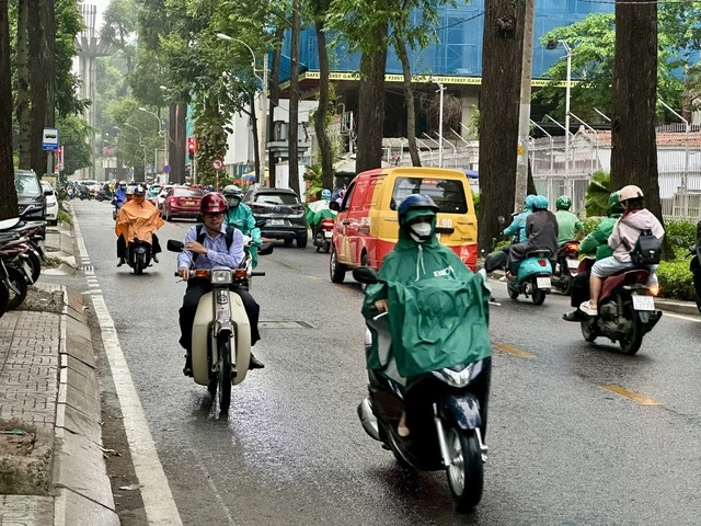 Mưa trái mùa bất ngờ xuất hiện ở TP.HCM và Nam bộ - Ảnh 1